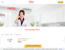 Tablet Screenshot of fujitsu-madrid.com.es